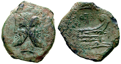 titia roman coin as